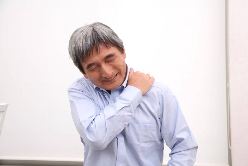 体の節々が痛い